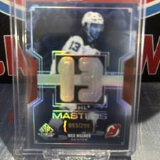 NICO HISCHIER 2025-26 SP GAME-USED NHL MASTERS /299 #NM-47 New-Jersey Devils