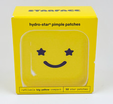 Starface Hydro-Star Pimple Patches Big Yellow Compact 32 Star Hydrocolloid NEW