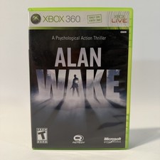 Alan Wake Xbox 360 Remedy Entertainment Psychological Thriller Video Game CIB