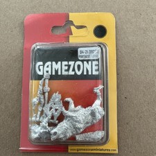 Gamezone GZM0421 Goblin Wolf Rider Standard (Orcs & Goblins) Portaest NEW In Pkg