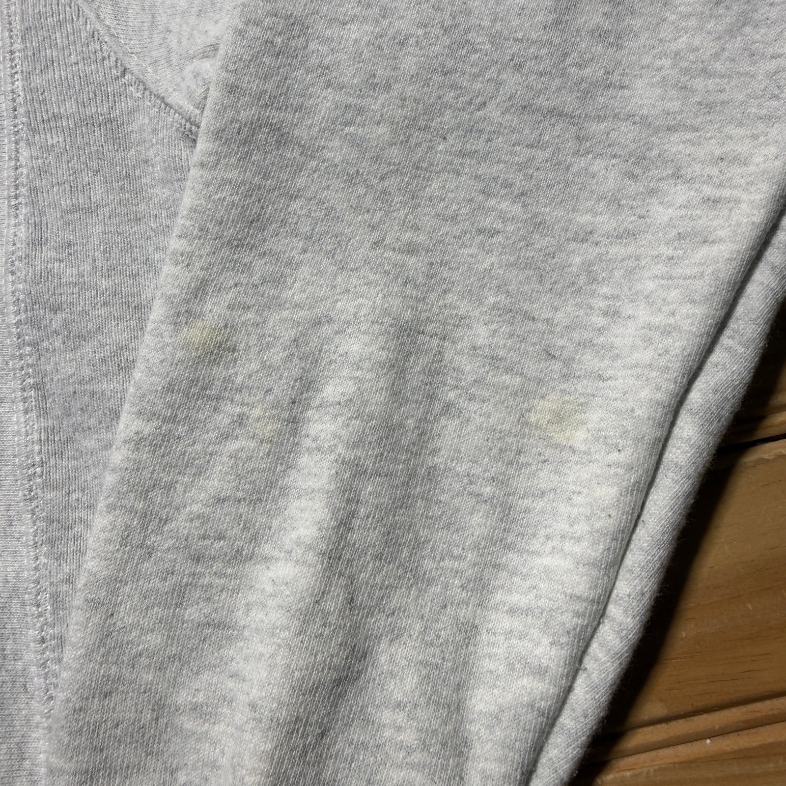 Champion Reverse Weave Patchwork Logo Heather Fle… - image 6