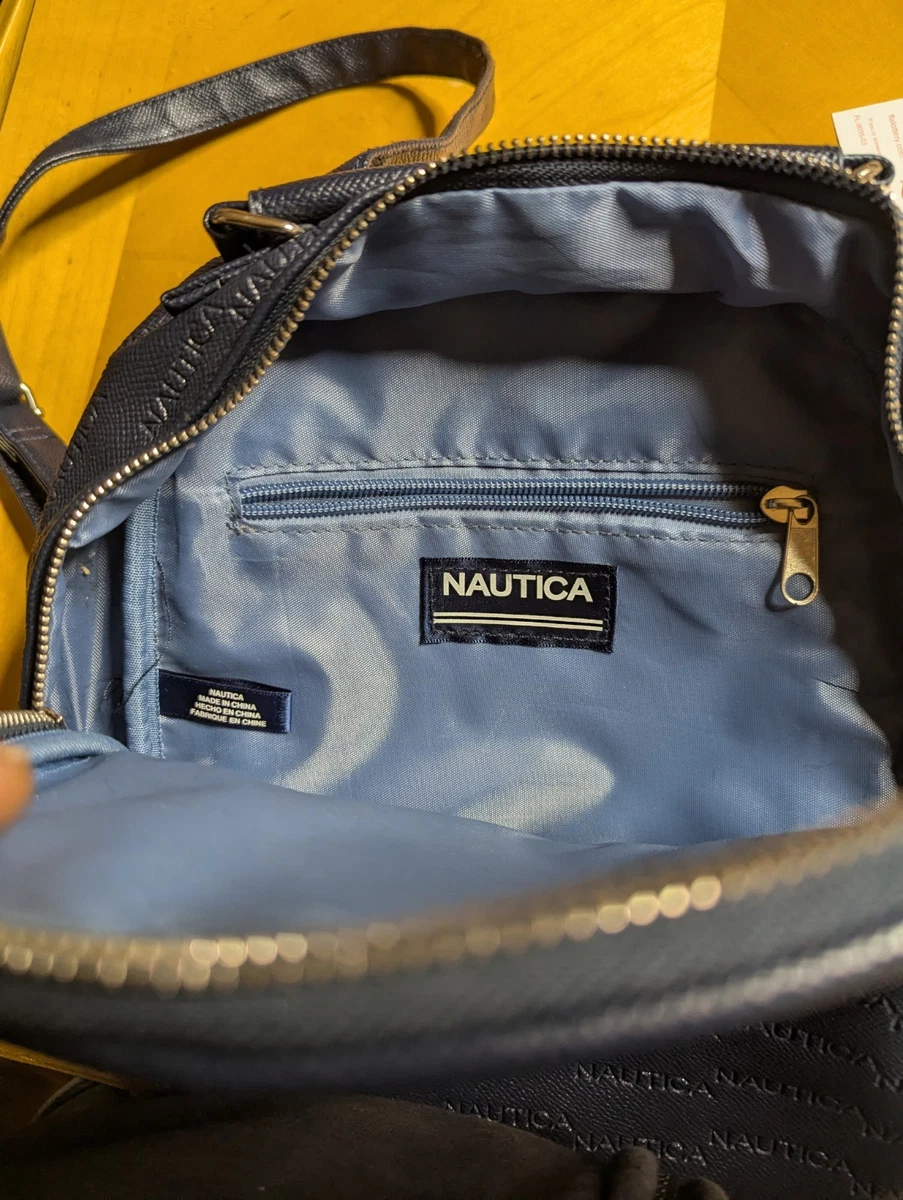 Nautica Women\'s Backpack High Seas Nylon Navy Camo Bag NEW Nautica Women main image 2