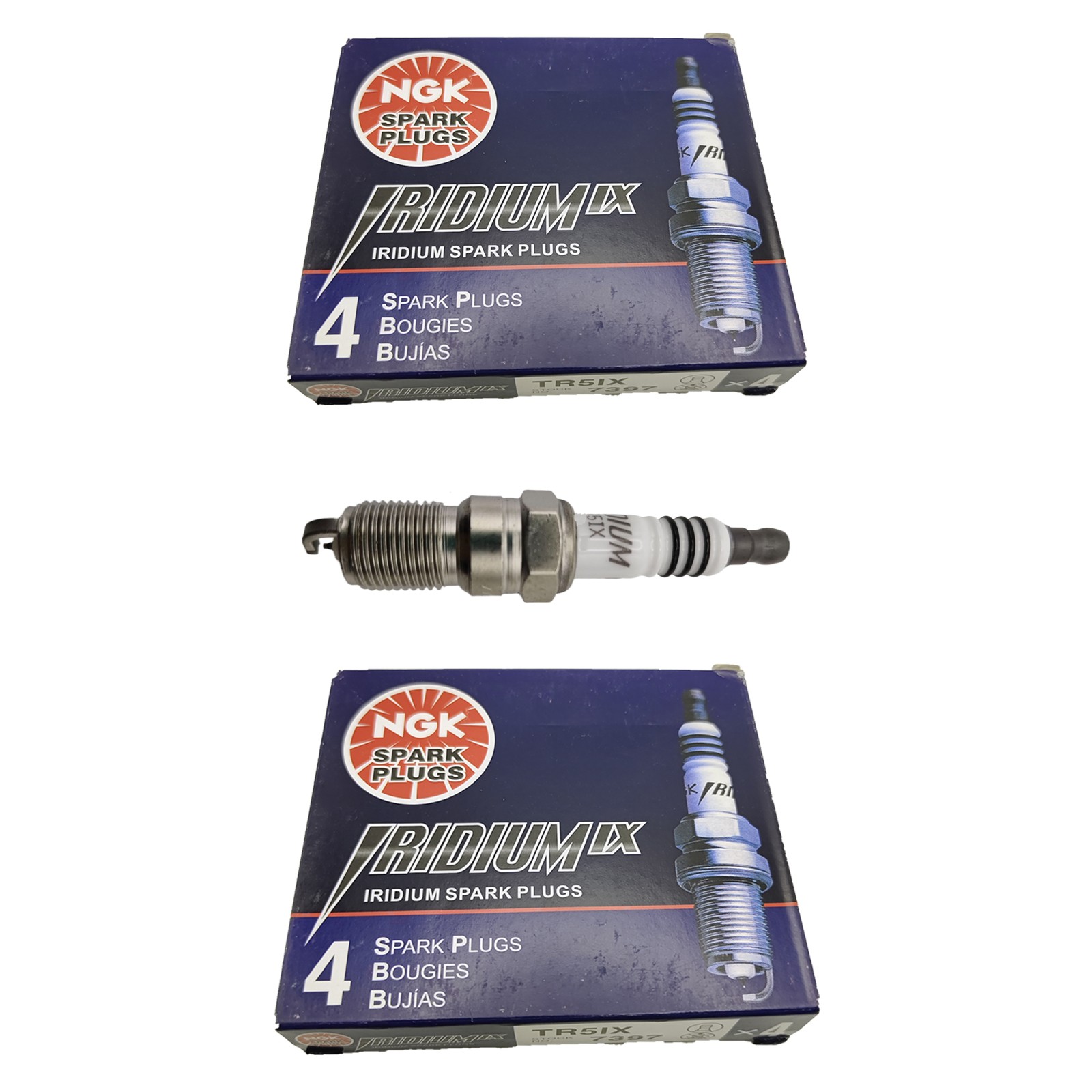 8 X Spark Plug NGK Iridium 7397 For 99-13 Chevrolet Silverado 1500 V8-5.3L TR5IX