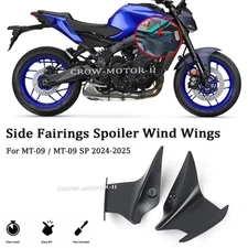 Fuel Tank Side Wings Spoiler Downforce Wing For YAMAHA MT-09 MT 09 SP 2024-2025