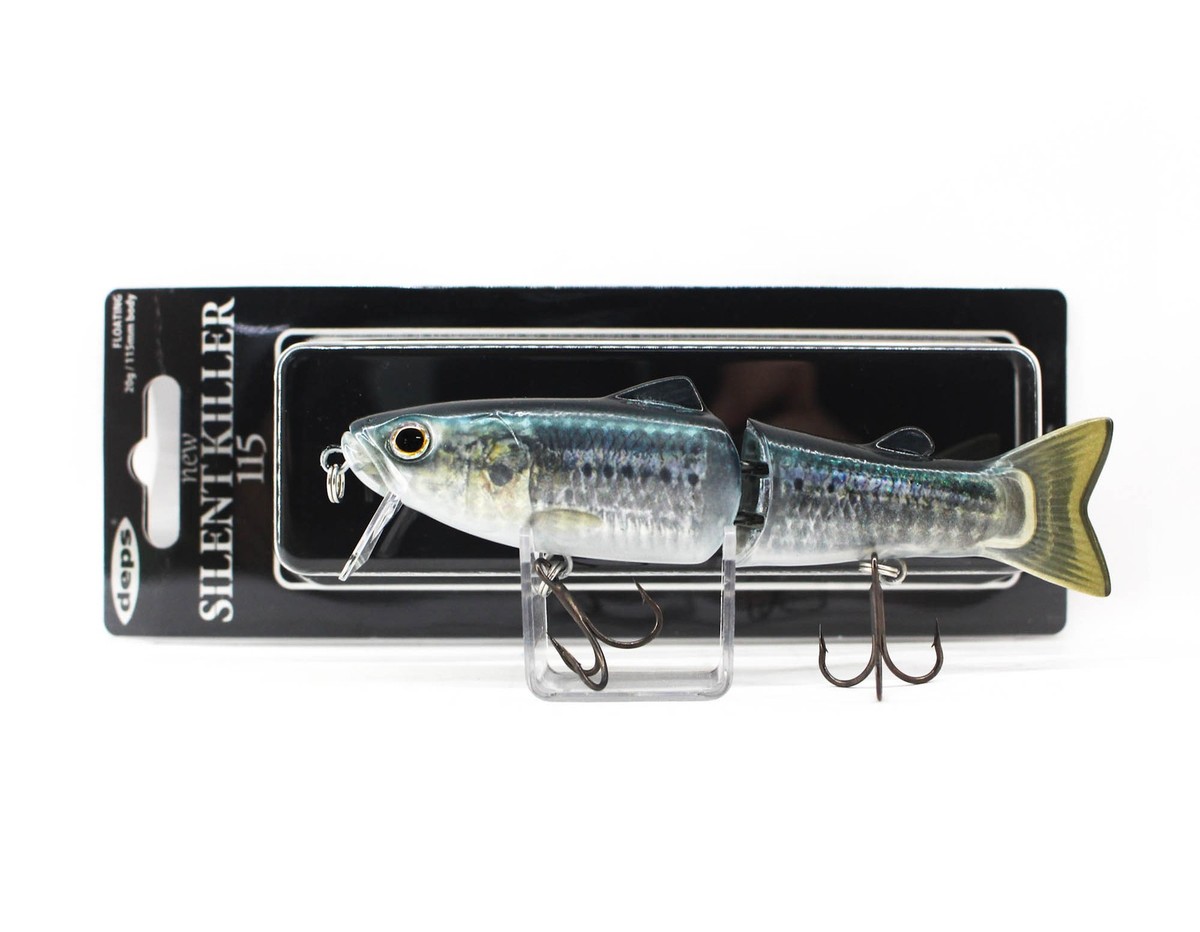 Leurre Deps New Silent Killer 115 – Flottant, 115mm, 20g – Pour Truite