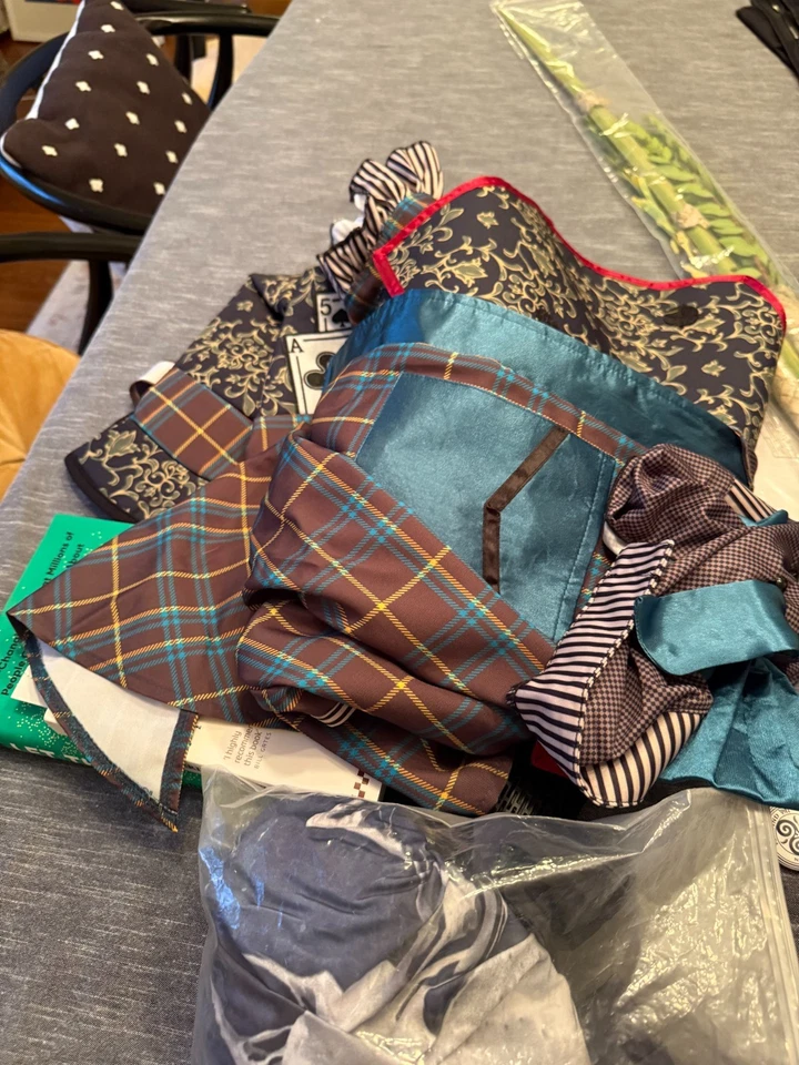 Leg Avenue Men's 3 Pc Deluxe Mad Hatter Costume Men L Jacket Hat Neckpiece - Image 2 of 4