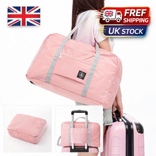 Foldable Travel Duffel Bag Carry On Lightweight Large Capacity Weekend Gym Bag f