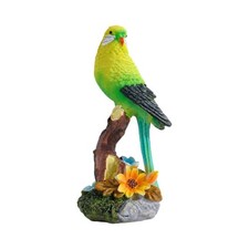 Bird Figurine Realistic Bird Sculpture Textured for Desk
