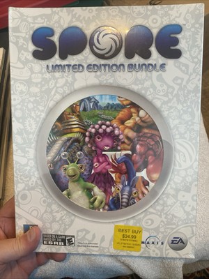 Spore Limited Edition Bundle Prima Guide Book & PC Game NEW Sealed