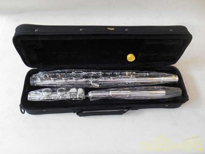 Maxtone TF-40S Silver-Plated Flute with Case and Accessories