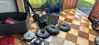 #ad whisper washer 28quot; big guy also have 3 Dewalt pressure washer surface cleaners $950.00