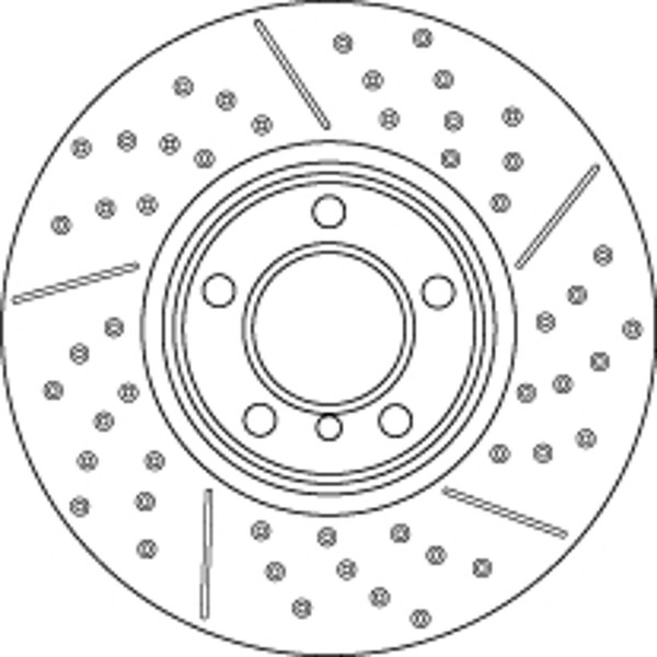 2X Bremsscheibe TRW Single DF6604S FüR BMW F83 F32 F31 F30 F34 F82 F20 F80 F21-image