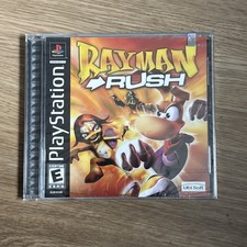 SEALED Rayman Rush Sony PlayStation 1 GAME BLACK LABEL