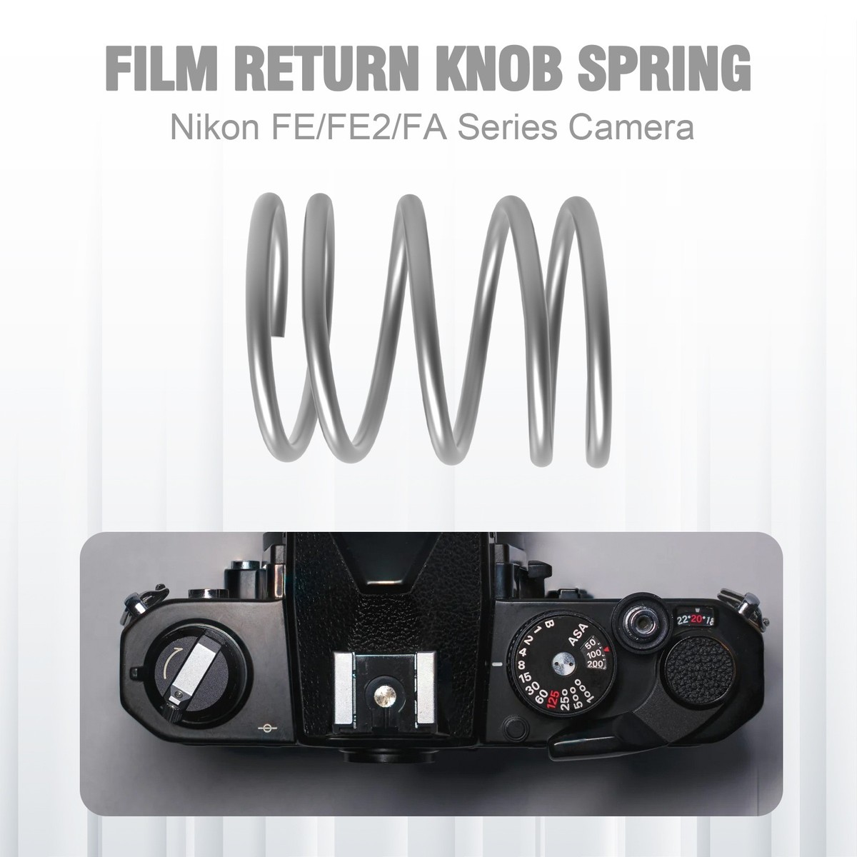 Nikon Film Rewind Return Knob Spring Repair Part for FM FE FM2 FE2