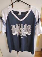 Dallas Football T Shirt.1960.black And White.  XL. Cotton.
