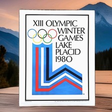 1980 Winter Olympics Vintage Lake Placid 1980...