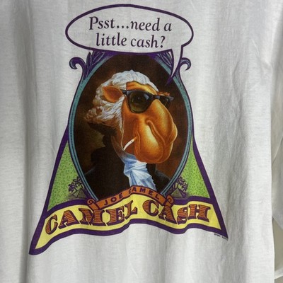 80s90s CAMEL キャメル ジョーキャメル Tシャツ シングルステッチ Vintage Joe Camel Single Stitch T Shirt Long Sleeve Graphic Tee