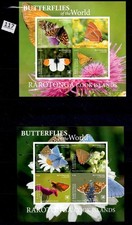 TV RAROTONGA 2020 - MNH - IMPERFETTO - FARFALLE