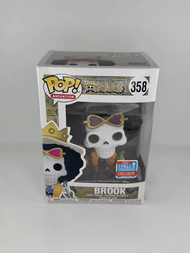 Funko Pop ONE PIECE Brook ( With Guitar) 2018 Fall Convention Exclusive #358