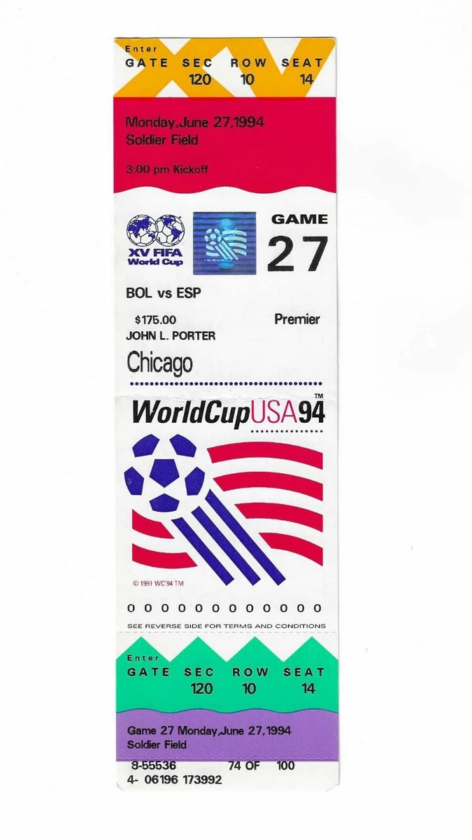 Soccer Vintage Sports Ticket Stubs for sale | eBay