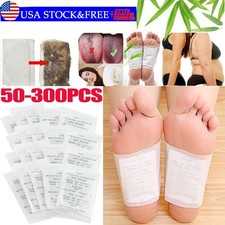 50-300X Foot Care Pads, Natural Foot Patches with Bamboo Vinegar Ginger Powder