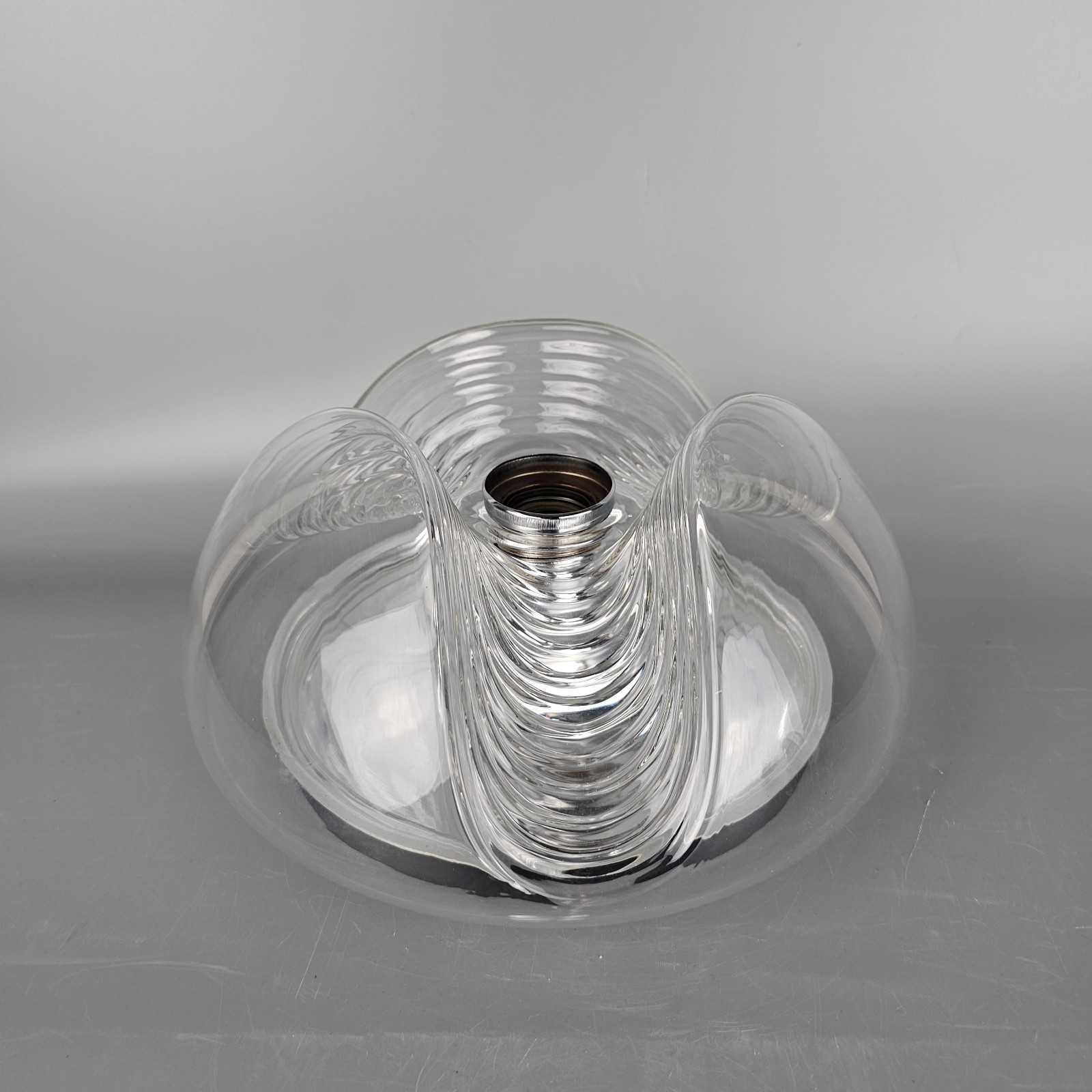 Foto 15 van Vintage Ceiling Lamp, Peill & Putzler “Wave” / “Futura”, Ø 32 cm, space age