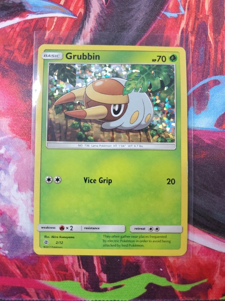 Pokémon TCG GRUBBIN 2017 McDonald's Collection Promo Holo 2/12 - LP