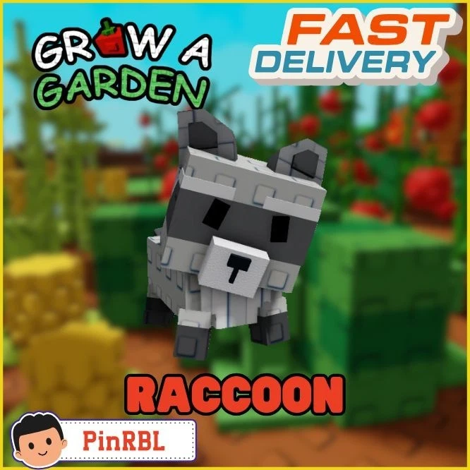 Raccoon - Grow A Garden | GAG 🌻 Fast Delivery-Cheap Pets!