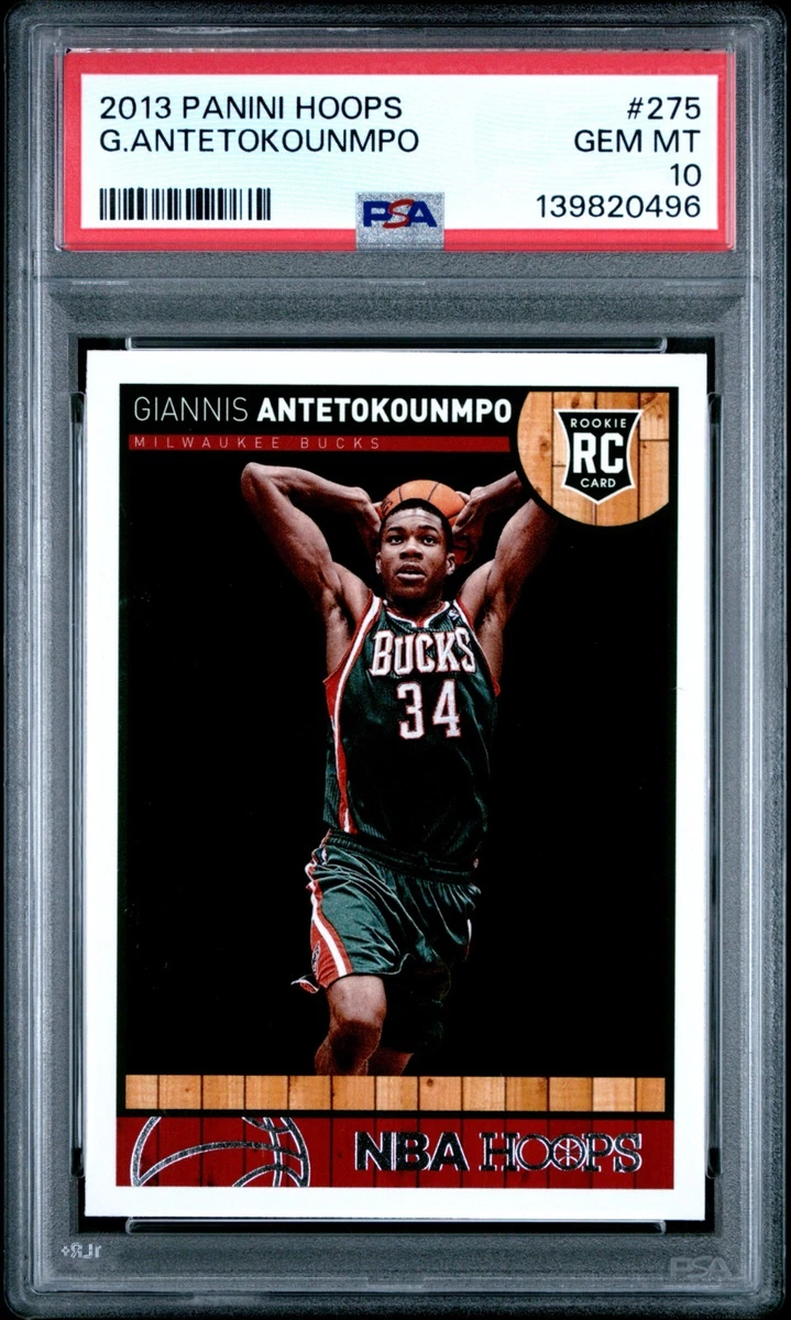 Panini Giannis Antetokounmpo 10 Graded Basketball Sports Trading