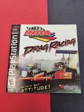 IHRA Motorsports Drag Racing Sony PlayStation 1, 2001 Manual Only