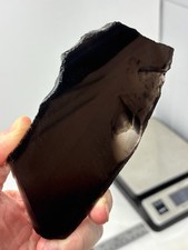 Oregon Obsidian Slab Lapidary Cabbing Knapping Combo ship avail