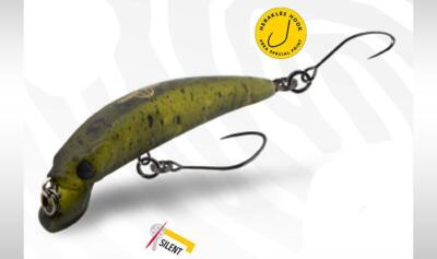 Leurre De Pêche Colmic Herakles TESER 50SW – 5 Cm, 2,5 G, Coulant Lentement, Pour Spinning