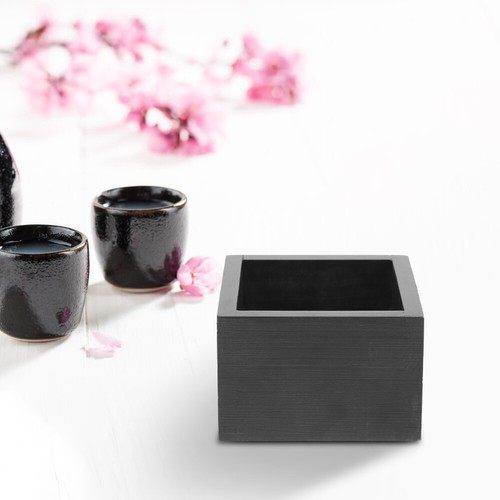 Scatola portaoggetti Sake Cup stile giapponese legno sake box decorativo sake cup box - Foto 11 di 12