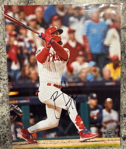 Bryce Harper Signed Autographed 8.5x11 Photo COA Philadelphia Phillies ...