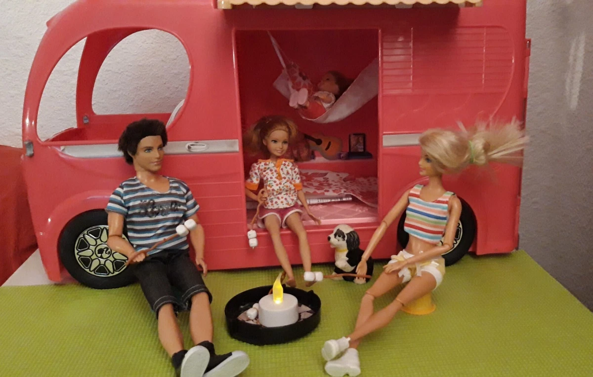 Camping car piscine hot sale barbie