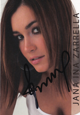 Autogramm - Jana Ina Zarrella