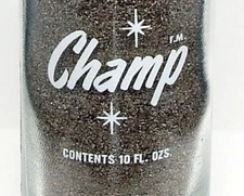 Champ; 1-color 10 oz., ACL soda pop bottle