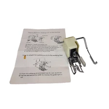 Quilting Walking Foot with Guide Bar Instructions Sewing Accessory Knits Vinyl