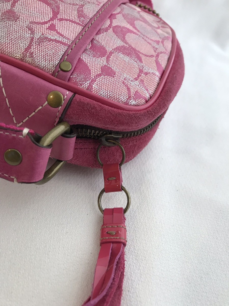 AUTHENTIC VINTAGE COACH PINK/FUSCHIA SIGNATURE “C” LOGO