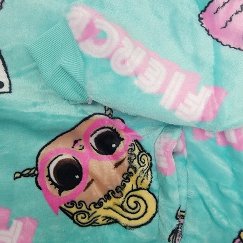 Toddler Girls Wearable Blanket Sherpa Hoodie L.O.L. Surprise! One Size - 第 4/4 張圖片