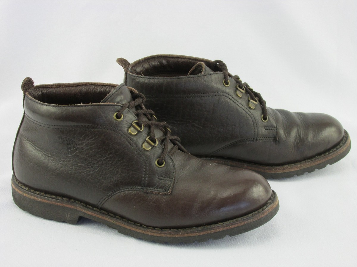 H.S.Trask Vintage Chukka Brown Butter Soft Lined Leather USA  display picture 3