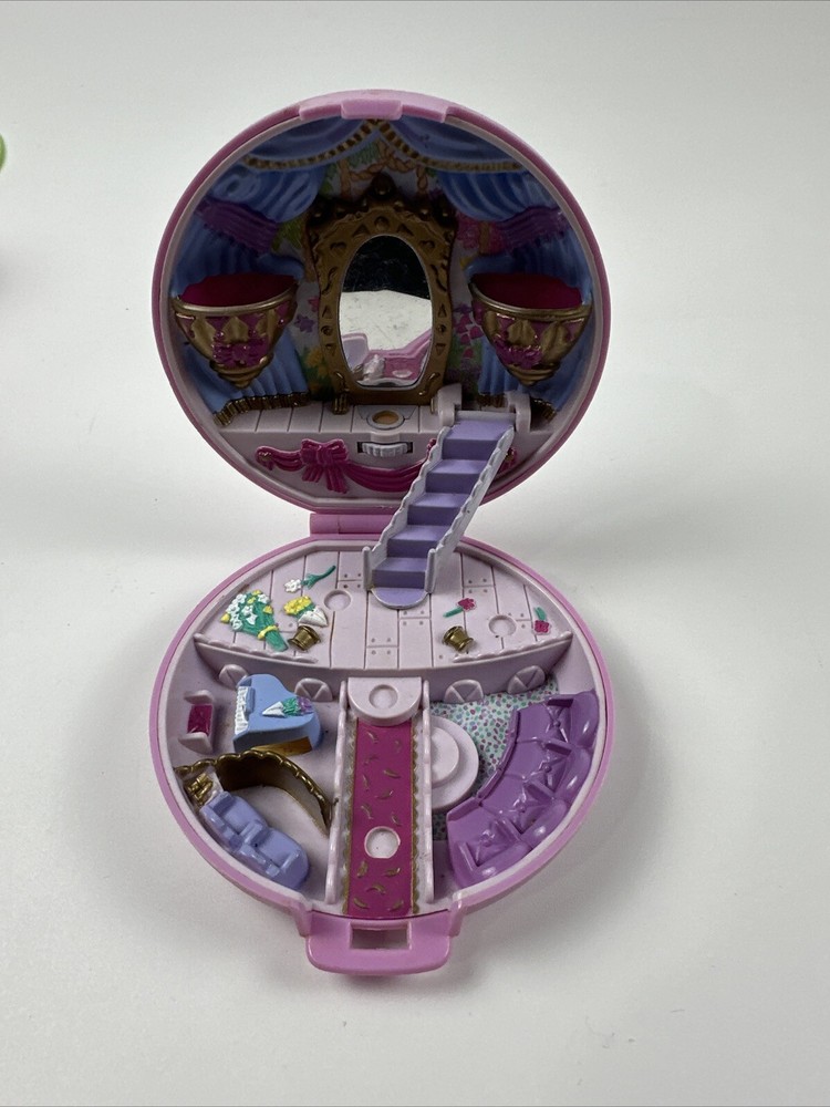 Vintage Polly Pocket BALLERINA GRAND BALLET Bluebird 1993 - COMPACT ONLY No Figs
