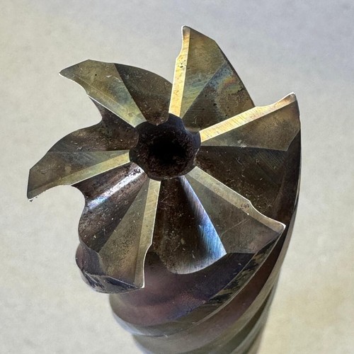 1-1/4" DIA NIAGARA HSS END MILL 38407, 1-1/4 X 1-1/4 X 6 X 8-1/2, 6 FLUTE SQUARE - Picture 2 of 11