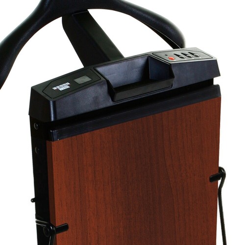 Corby 7700 Trouser Press in Walnut Wood Finish - Picture 2 of 4