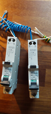 MK SENTRY 69** oder H68 Serie RCBO 30mA 6, 10, 20, 32, 40 6kA Typ A Neu oder GWO
