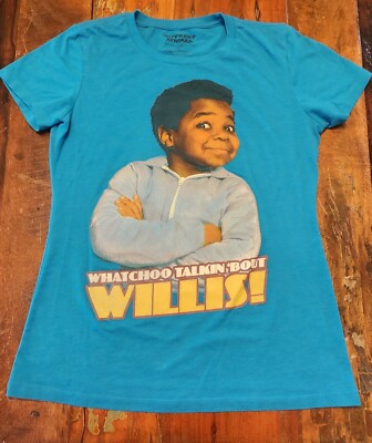 Womens XL Diff rent Strokes Arnold  T-shirt ''Whatchoo Talkin  Bout Willis! 