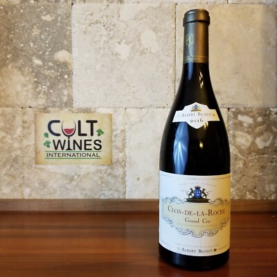 TA 96 pts! 2016 Albert Bichot Clos de La Roche Grand Cru Burgundy wine, France