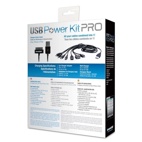 dreamGEAR USB Power Kit PRO Universal Charge & Sync (DGUN-2555) - Picture 3 of 7