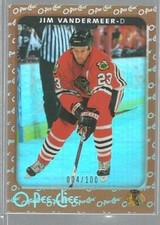 2006-07 O-Pee-Chee Rainbow #110 Jim Vandermeer 004/100 (ref36587)