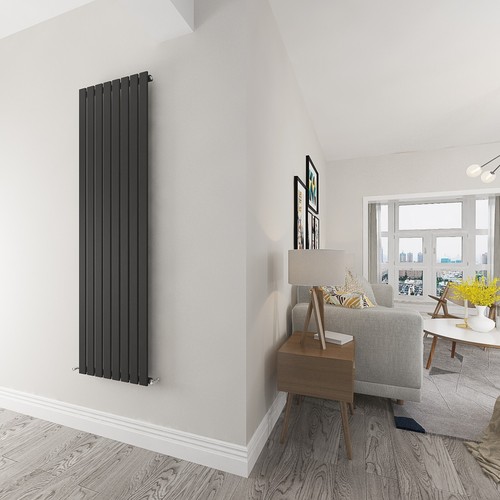 Designer Oval Column Flat Panel Radiator Horizontal Vertical Central Heating Rad - Picture 358 of 387